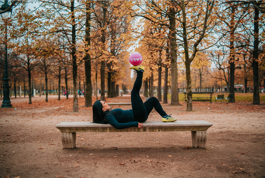 football freestyle sit down raquel speen ball rose panna street soccer