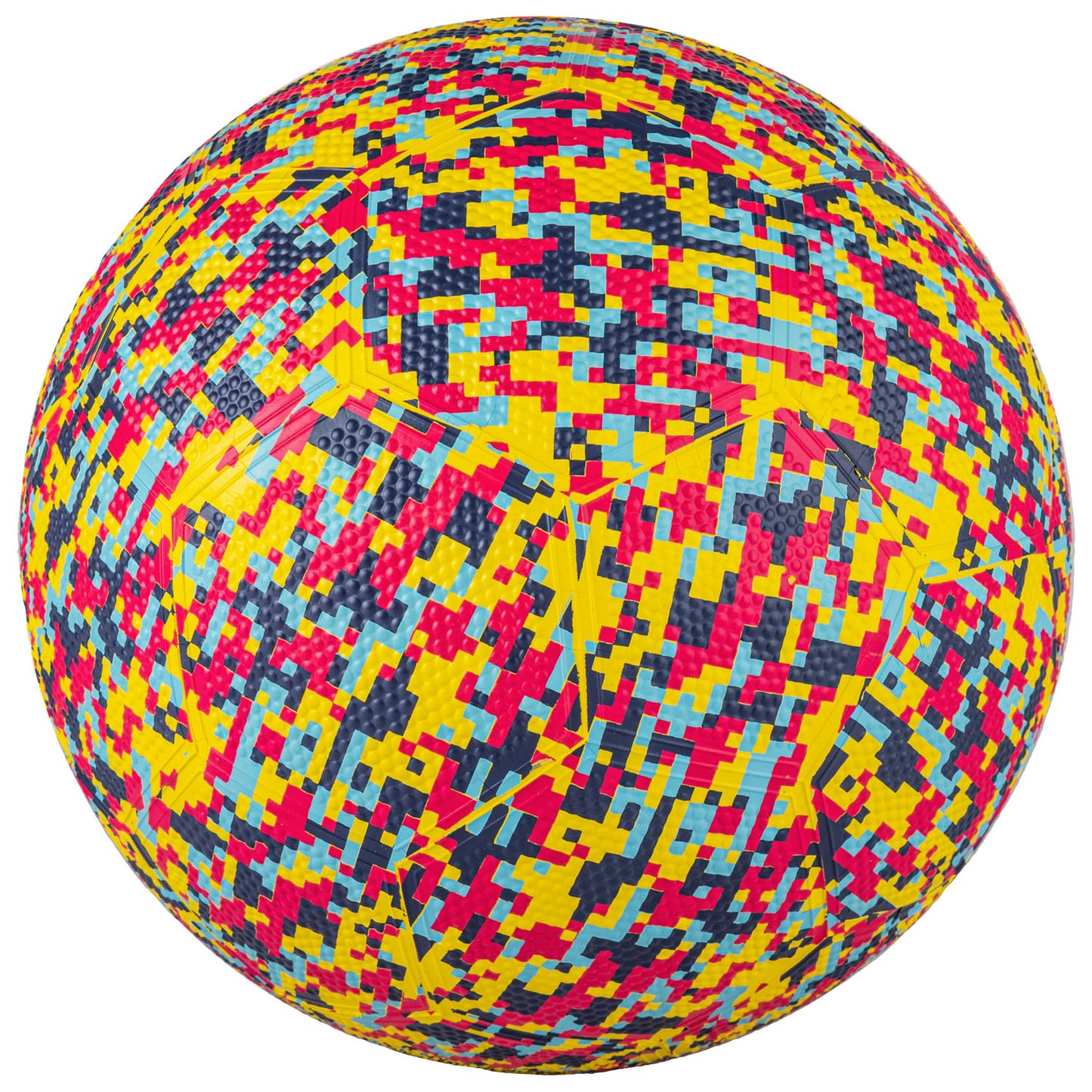 Ballon PIXEL Jaune taille 4